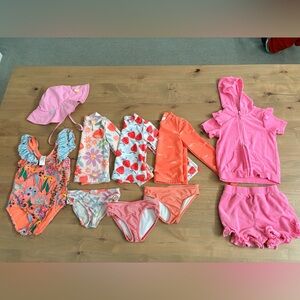 Colorful Kids 4T Swim Sets